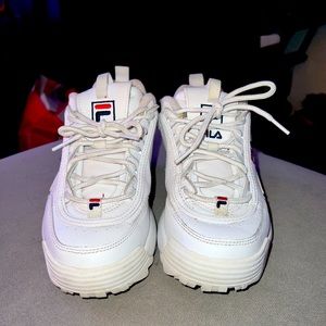 FILA woman’s size 6.5 white sneaker